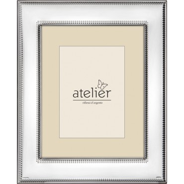 Atelier Argenti portafoto 20 cm x 25 cm in argento e legno in offerta