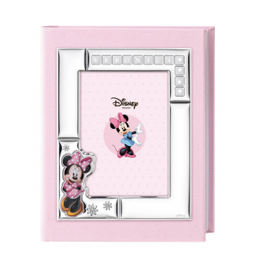 Disney album con cornice Paperina in argento e pelle 25 cm x 30 cm in  offerta